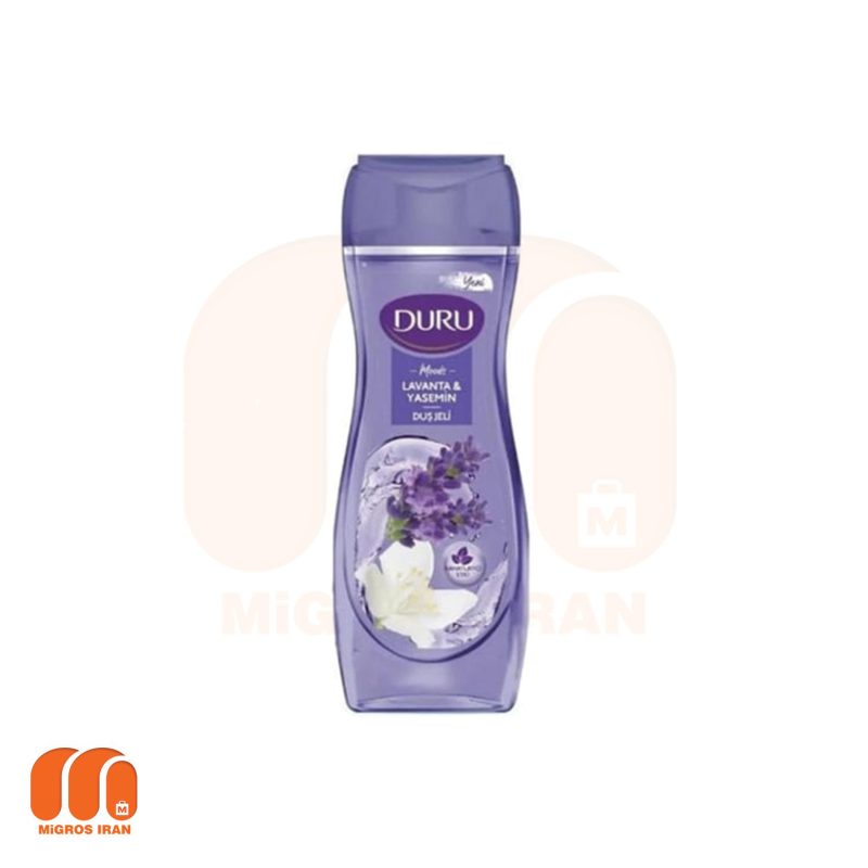 DURU lavender and jasmine flower body shampoo 450 ml