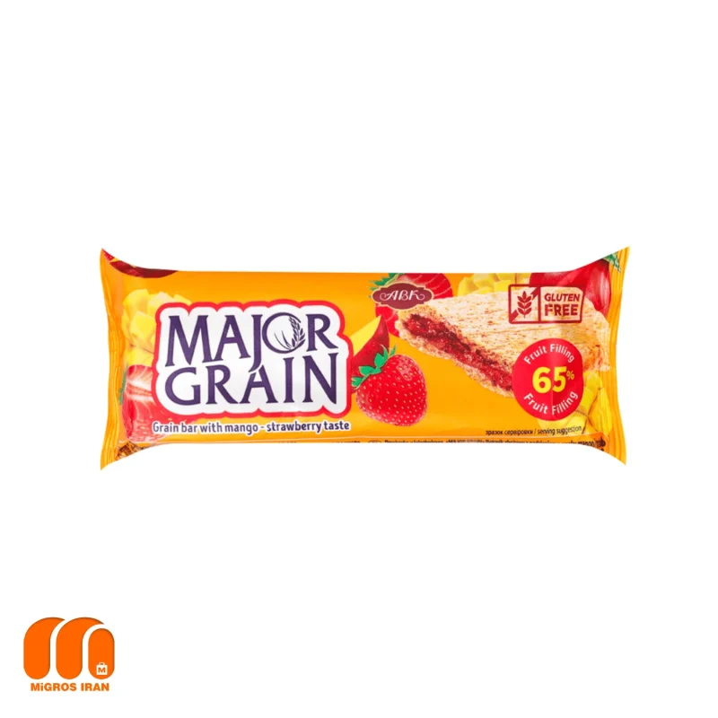 ABK Major Grain Sandwich snack with mango strawberry Cream 40 g