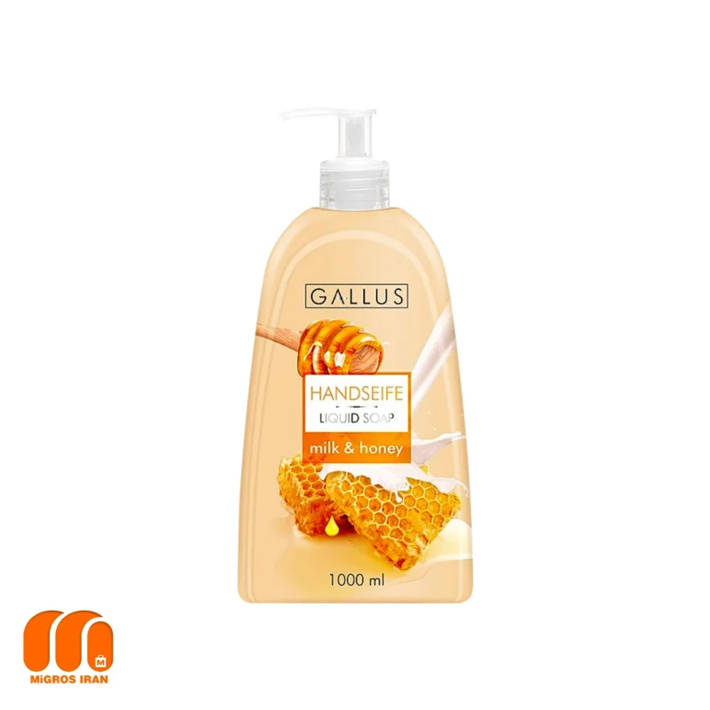 GALLUS HONEY AND MILK liquid soap 1l