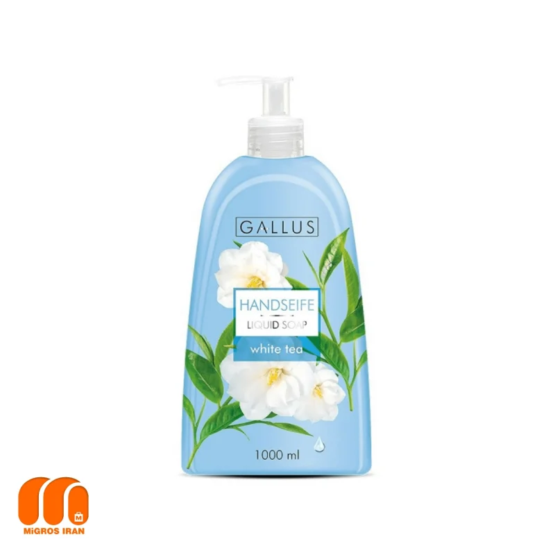 Gallus hand lotion 1 liter with the scent of white flowers