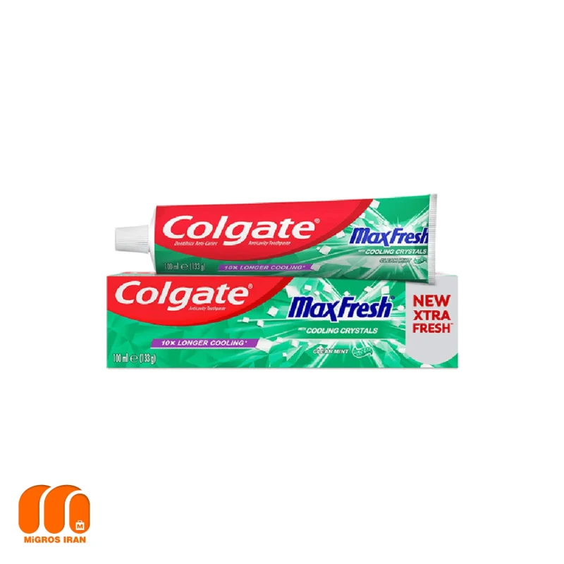 colgate max fresh 10X cooling crystals